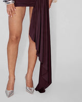Long side drape panel detail