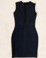 Nova Diamond Mesh Mini Dress