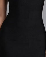 Bandage knit fabric detail