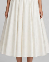 Pointed basque waist detail