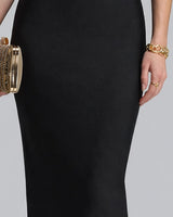 Bandage skirt detail