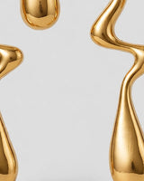 Polished metal detail