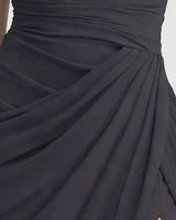 Draped hip detail
