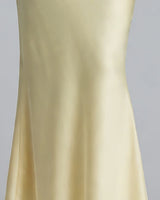 Close-up of satin skirt fabric sheen