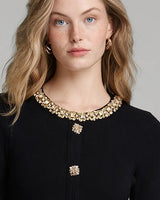 Jeweled collar detail