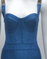 Bustier bodice detail