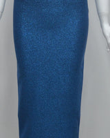 Glitter bandage fabric detail