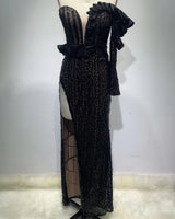 Tanya Maxi Dress-Black