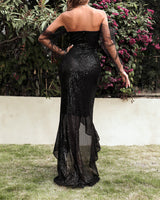Kristen Maxi Dress-Black