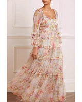 Charlize Maxi Dress-Multicolored