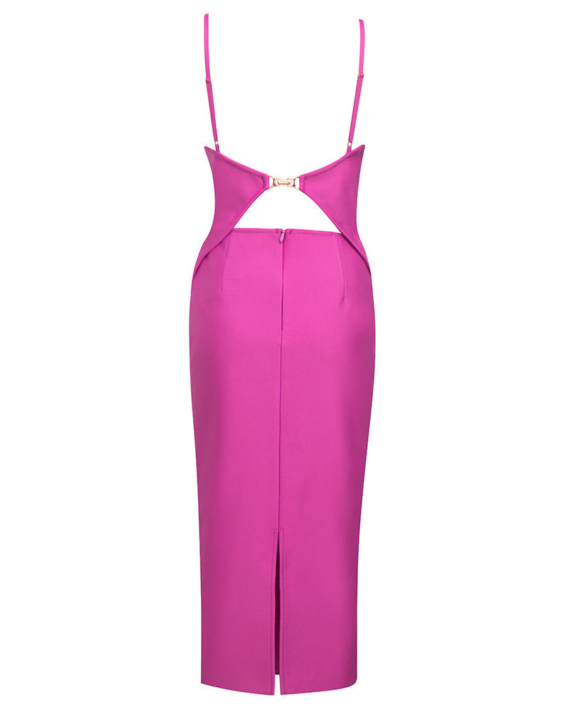 Julia Maxi Dress-Pink