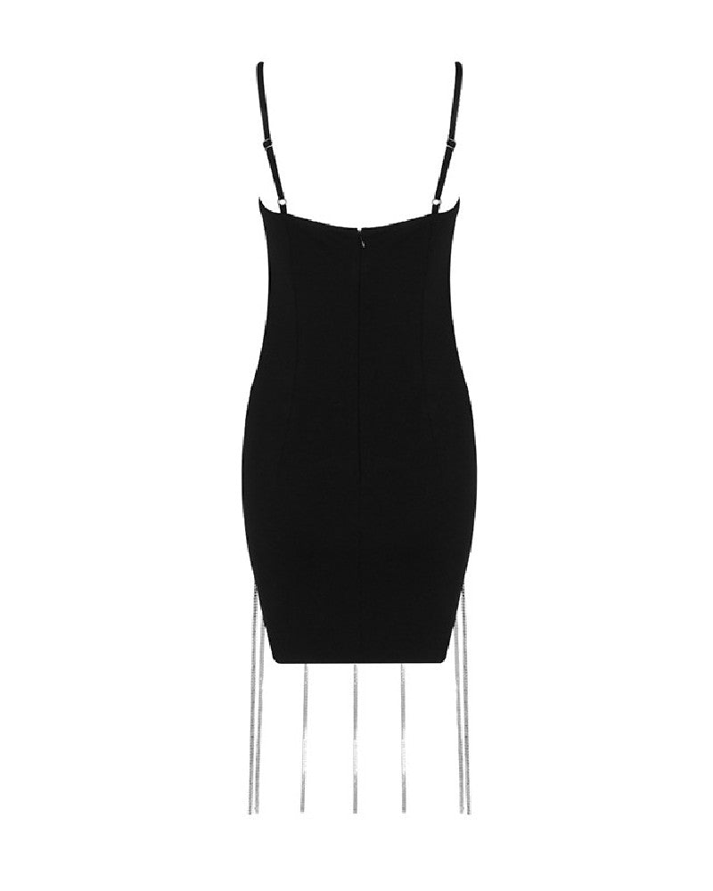 Kelly Mini Dress-Black