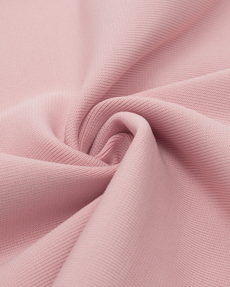 Alannah Midi Dress-Pink