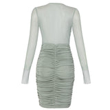 Georgia Mini Dress-Light Green