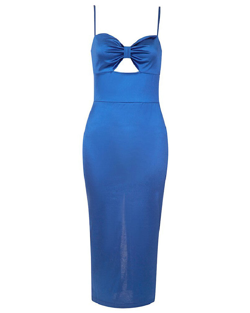Kiera Maxi Dress-Blue