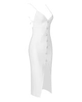 Clare Midi Dress-White