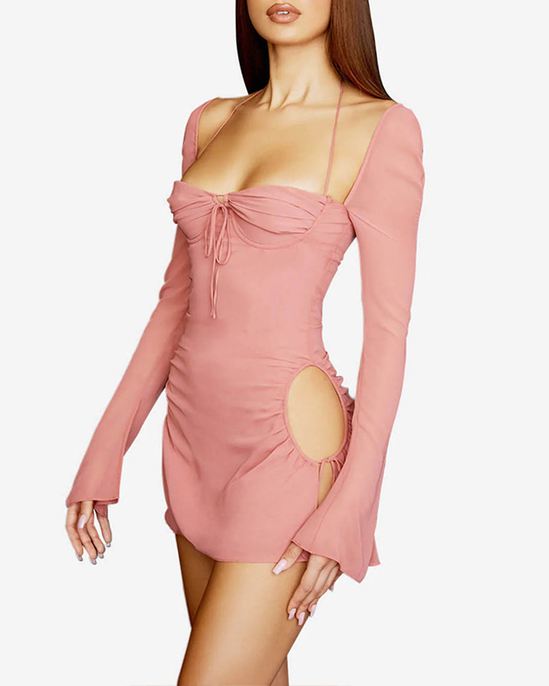 Jazmine Mni Dress - Pink