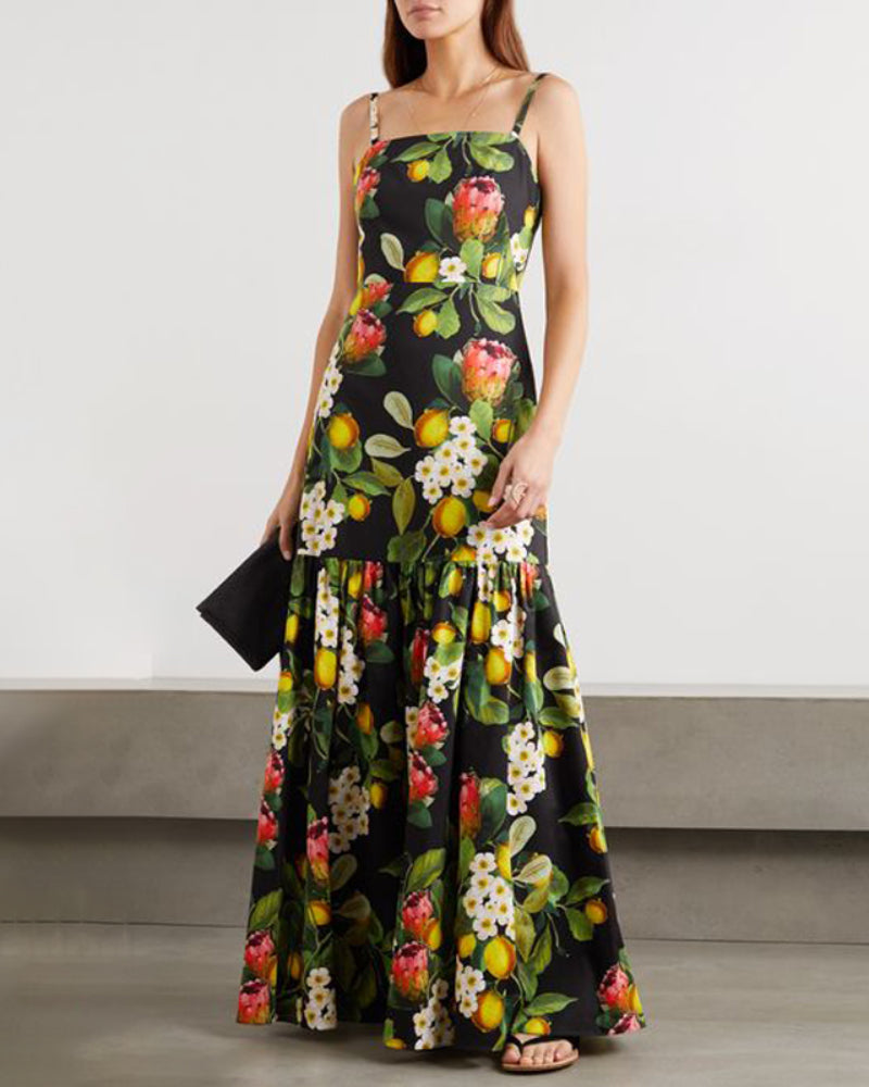 Jaslyn Maxi Dress-Multicolored