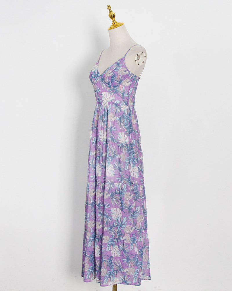 Raelynn Maxi Dress-Multicolored