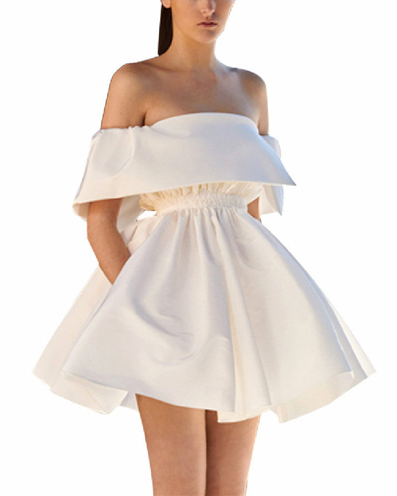 kali mini dress Cream Yarn Knit Long Sleeve Mini Kali Dress XL