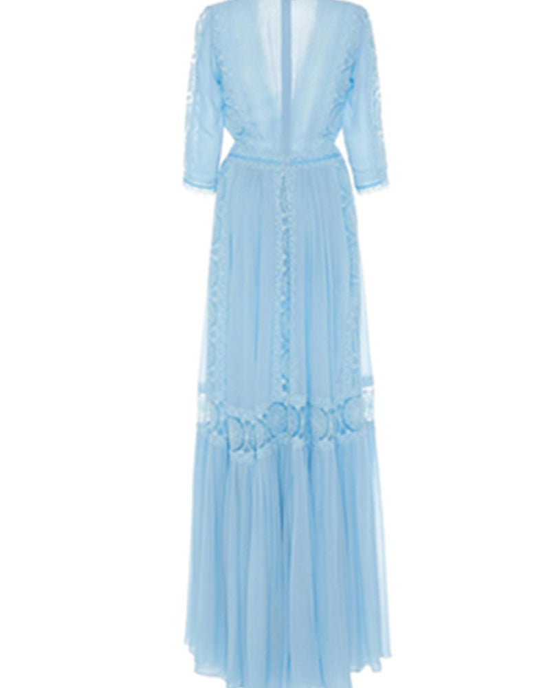 Makenzie Maxi Dress-Blue