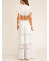 Amanda Maxi Dress-White