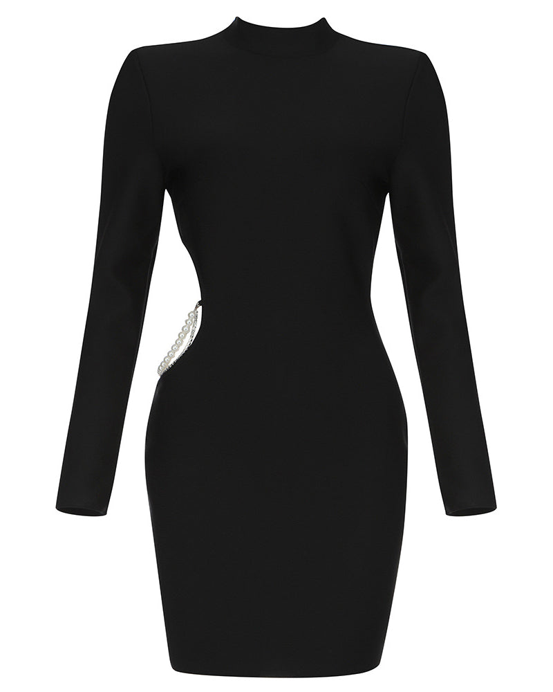 Janiah Mini Dress-black