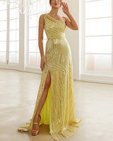 Saige Maxi Dress-Yellow