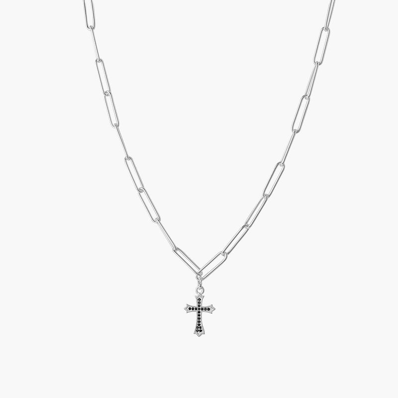 Patonce Cross Necklace
