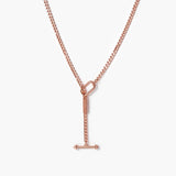 OI buckle Cuban Curb Chain Necklace