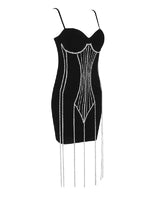 Kelly Mini Dress-Black