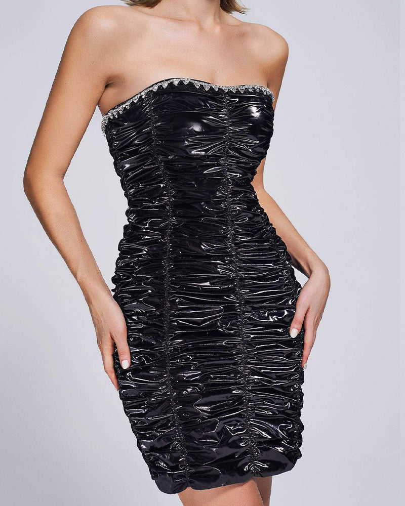 Danika Mini Dress-Black
