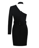 Ivy Mini Dress-Black