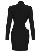 Janiah Mini Dress-black