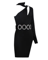 Ivy Mini Dress-Black
