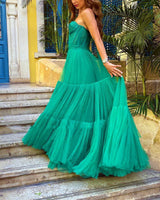 Kaliyah Maxi Dress-Green