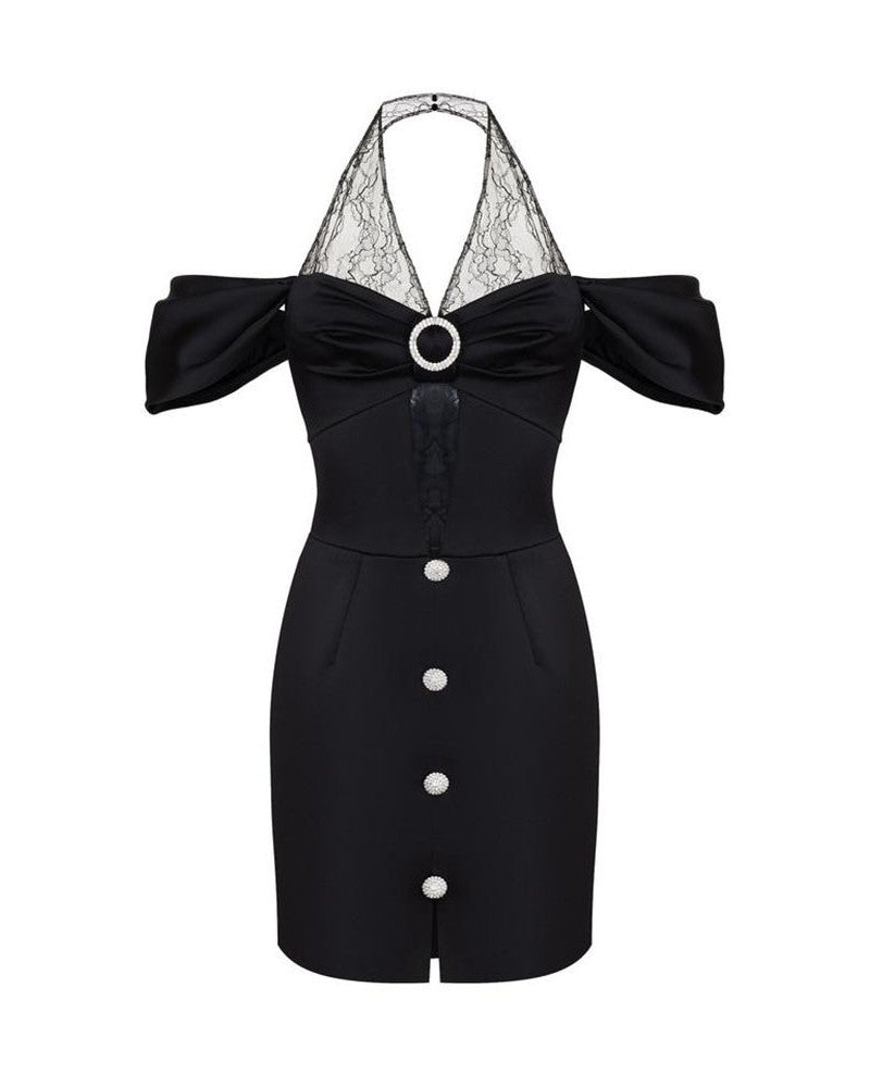 Kendra Mini Dress-Black fashionmallonline.com Kendra Mini Dress-Black fashionmallonline.com