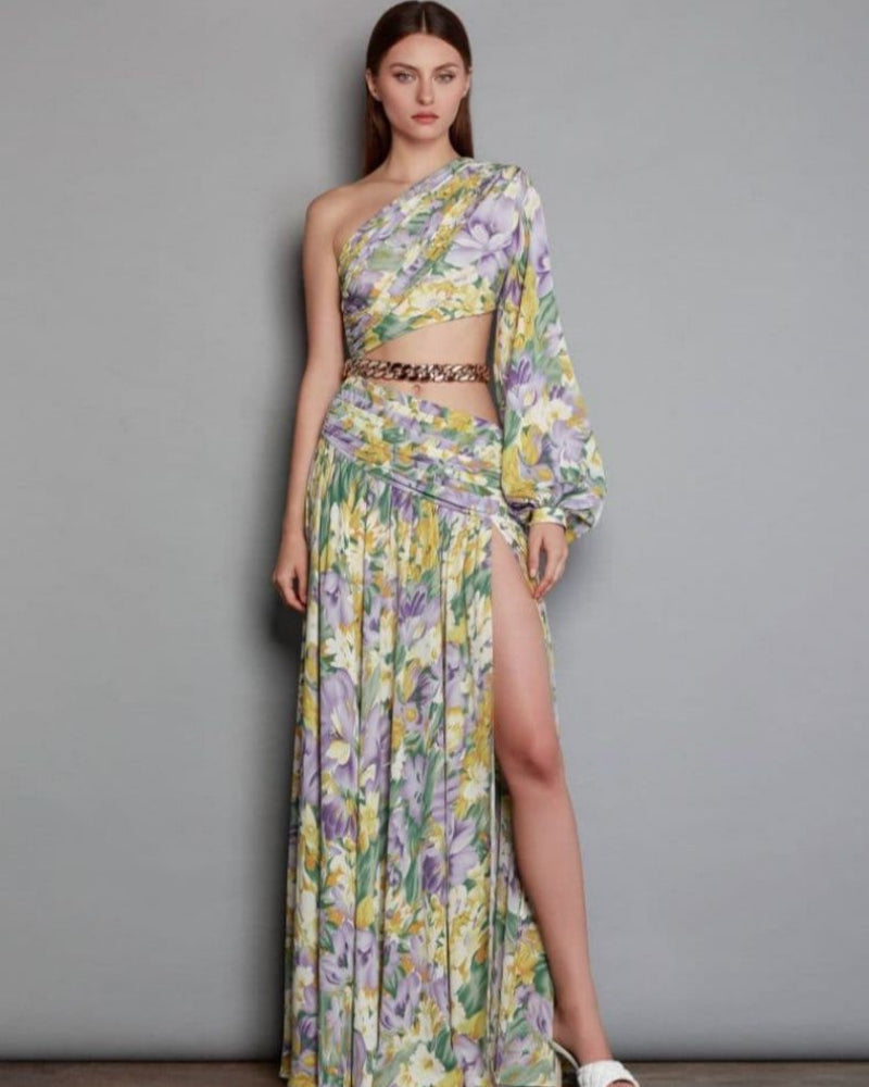 Jazmin Maxi Dress-Floral