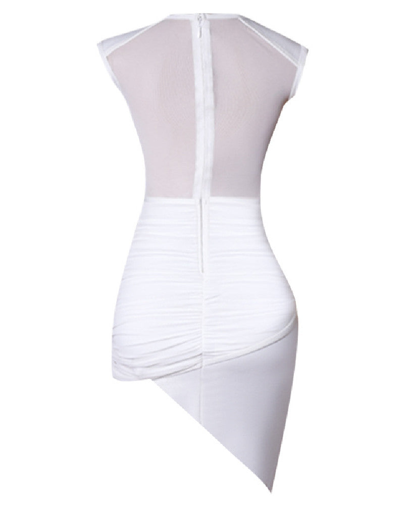 Catalina Mini Dress-White
