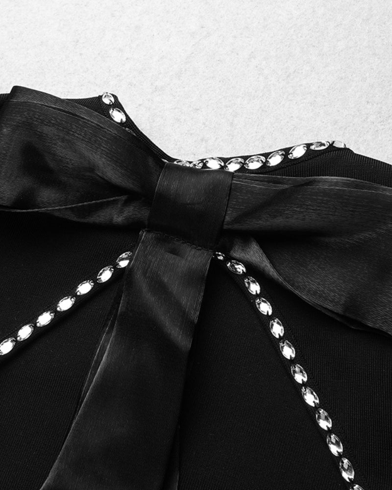Yamilet Maxi Dress-Black