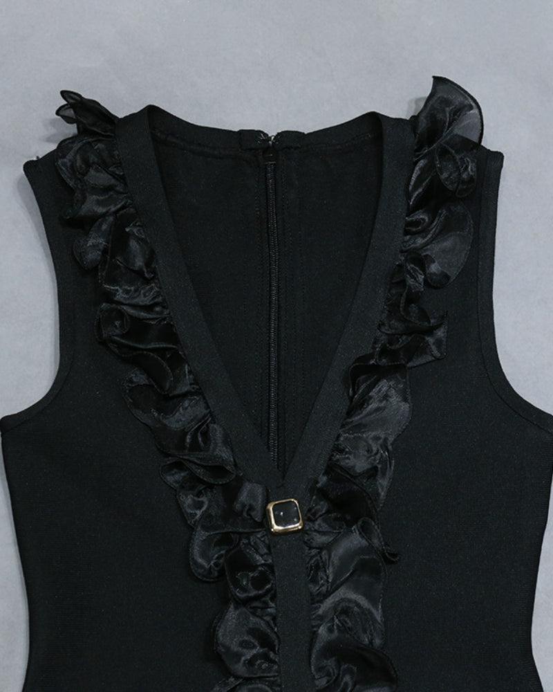 Kaila MINI DRESS-BLACK