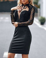 Jaycee Midi Dress-Black