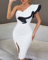 Georgia Midi Dress-White